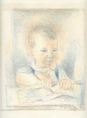 Стравинский Фёдор Игоревич. Детский портрет Николя Христофа 